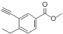 methyl 4-ethyl-3-ethynylbenzoate