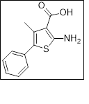 2-amino-4-methyl-5-phenylthiophene-3-carboxylic acid