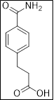 3-(4-carbamoylphenyl)propanoic acid