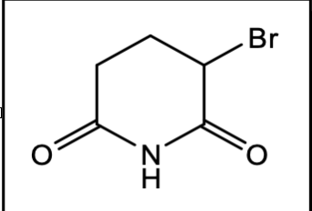 “3-bromopiperidine-2,6-dione”
